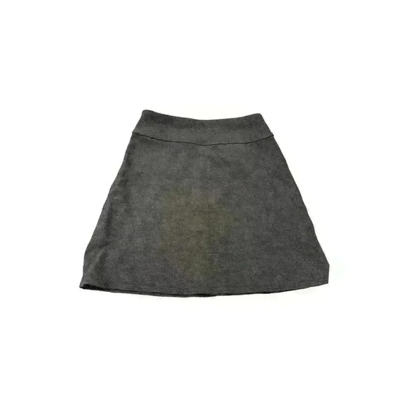 Athleta Strata A Line Skirt Womens S Small Gray Zipper Pockets Pull On Stretch - Picture 2 of 7